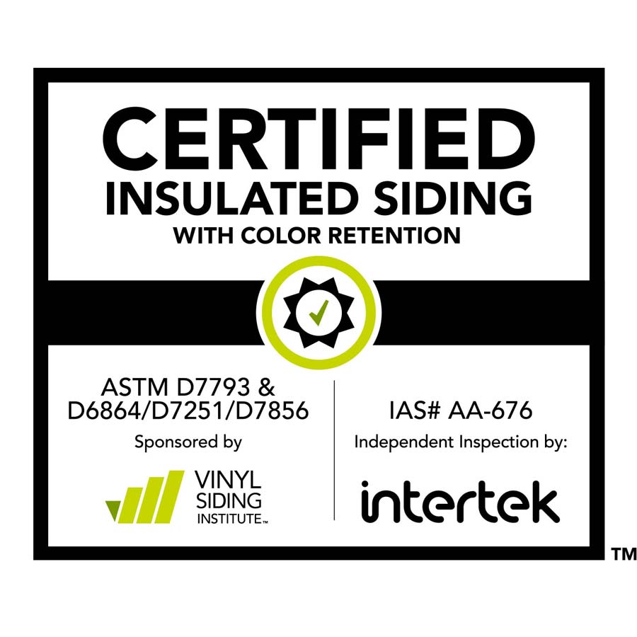 Certified Insulated Siding